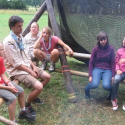 fotos kamp 2009-2010 jong-givers 112 - Scouts en Gidsen Zaventem 
